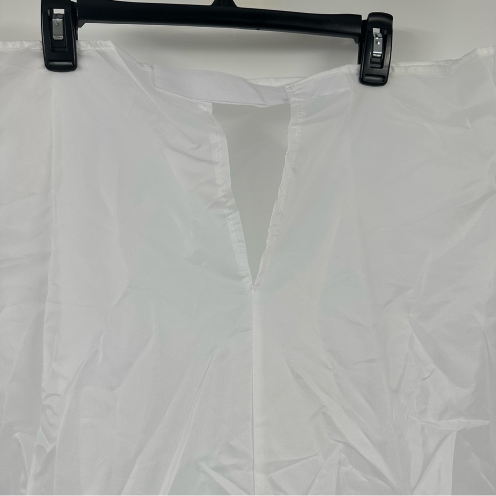 New Hoop Slip with Lace Trim. Bridal White Size XL - Picture 4 of 8